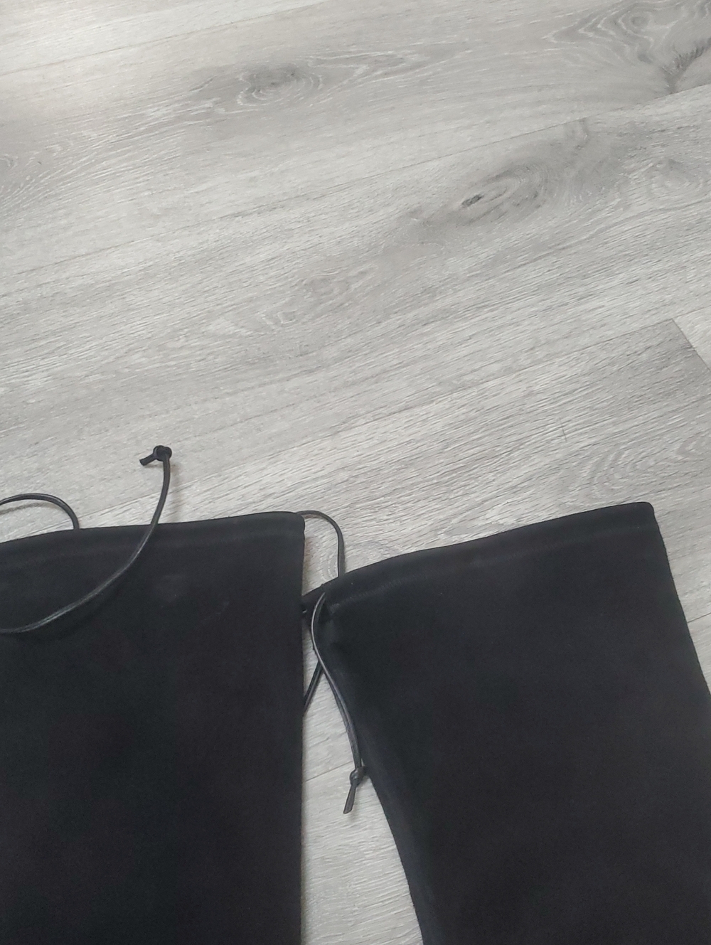 Stuart Weitzman Highland Black Over-the-Knee Boots Size 10 - Picture 9 of 13